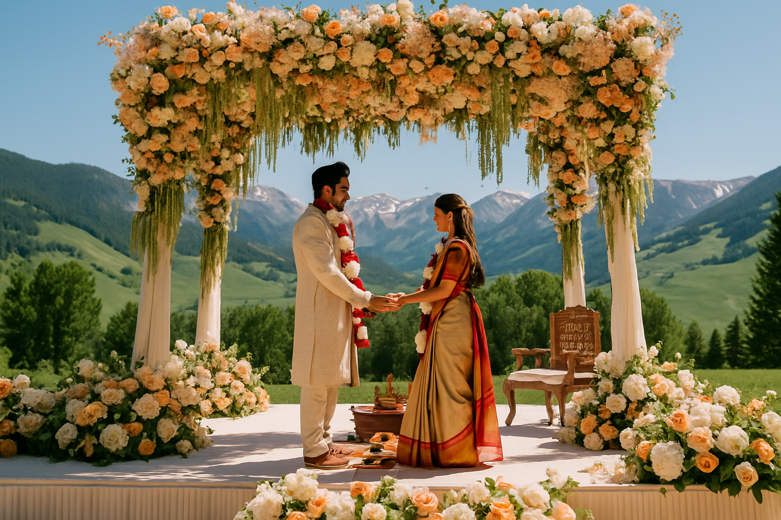 Beautiful Indian Wedding Mandap